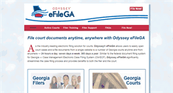 Desktop Screenshot of odysseyefilega.com